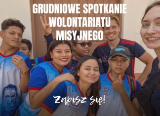 Zapraszamy na grudniowe spotkanie wolontariatu misyjnego